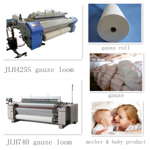 Jlh425s Medical Gauze Air Jet Loom / Hospital Bandage Machines