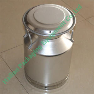 Food Grade Aluminum Milk Collection Container